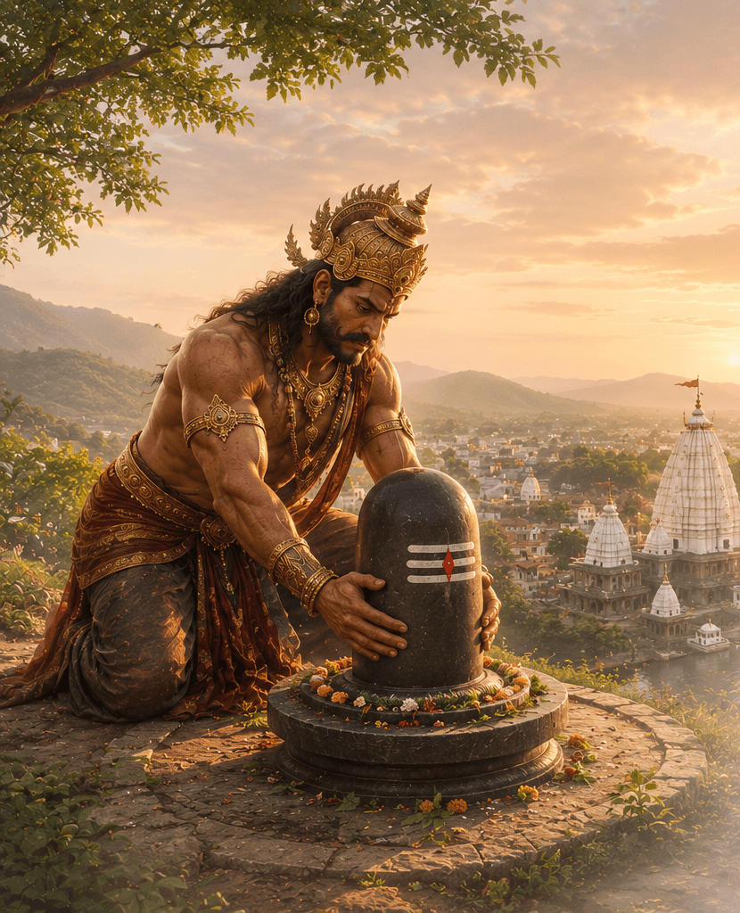 Spiritual atmosphere at Deoghar temple