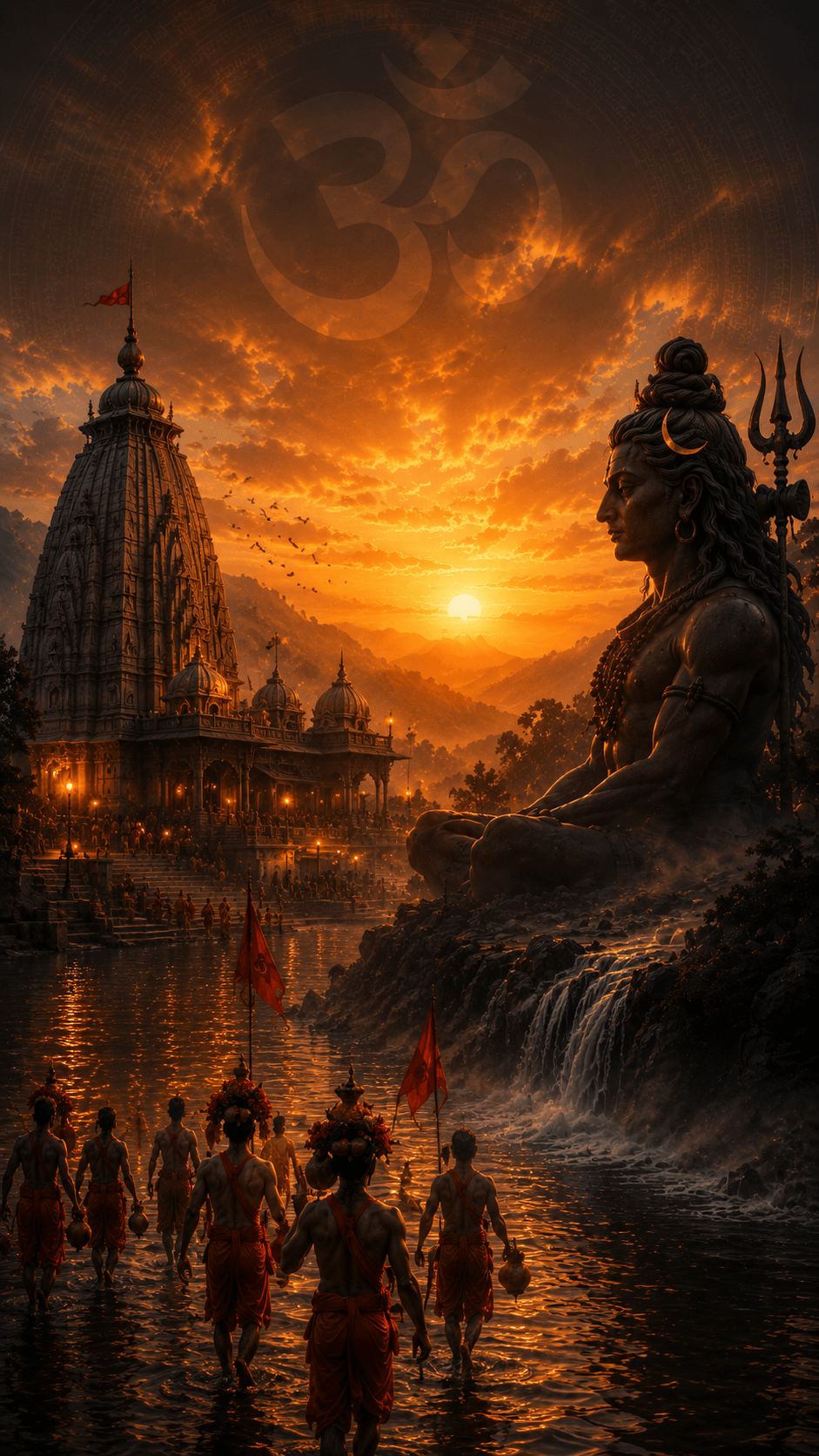 Tirthya pilgrimage mobile background